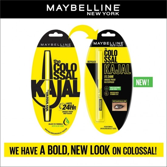 Maybelline New York Colossal Kajal-Black 0.35g