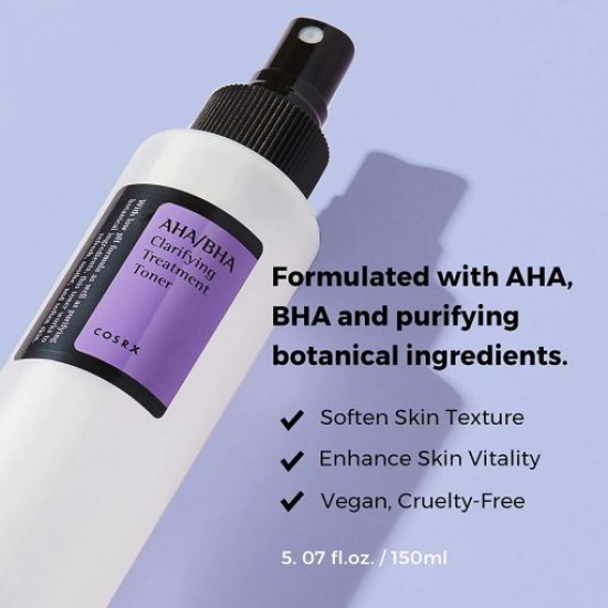Cosrx AHA BHA Clarifying Treatment Toner Cosrx AHA BHA Clarifying Treatment Toner