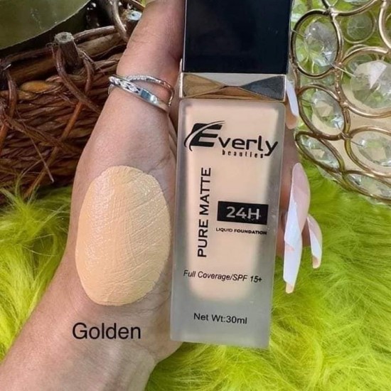 Everly Beauties Pure Matte Full Coverage Foundation 30ml Everly Beauties Pure Matte Full Coverage Foundation 30ml