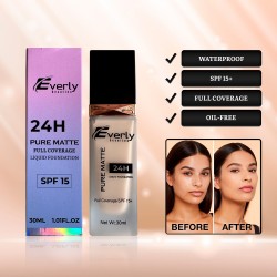 Everly Beauties Pure Matte Full Coverage Foundation 30ml