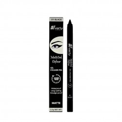 Everly Beauties Matte Ink Define Gel Eyeliner Pen (BLACK)