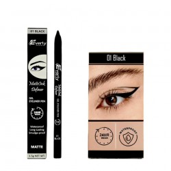 Everly Beauties Matte Ink Define Gel Eyeliner Pen (BLACK)