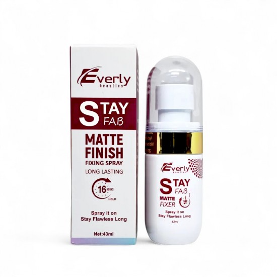 Everly Beauties Stay Fab Matte Finish Fixing Spray