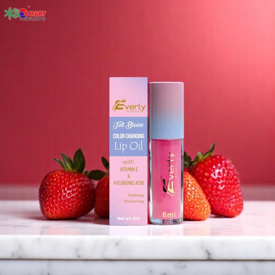 Everly Beauties Tint Bloom Color Changing Lip Oil