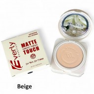 Everly Beauties Matte Touch Compact Powder with SPF15++ ( Beige)