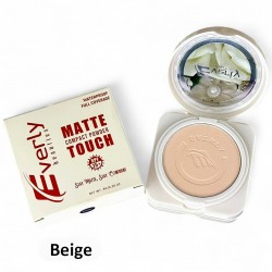 Everly Beauties Matte Touch Compact Powder with SPF15++ ( Beige)
