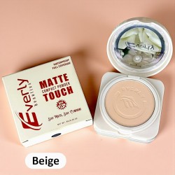 Everly Beauties Matte Touch Compact Powder with SPF15++ ( Beige)