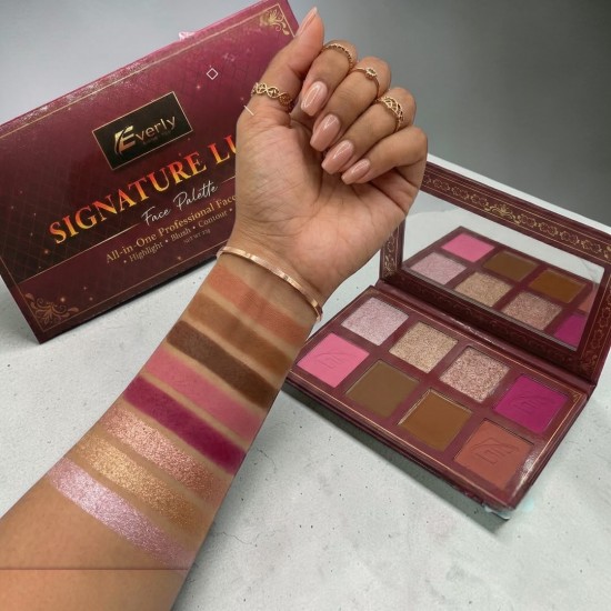 Everly Beauty Signature Luxe Face Palette