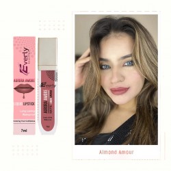 Everly Beauties Matte Liquid Lipstick (Almond Amour)