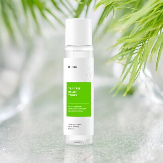 iUNIK Tea Tree Relief Vegan Face Toner 200ml