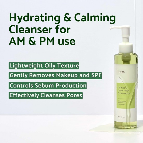 iUNIK Centella Green Fresh Cleansing Oil 200ml