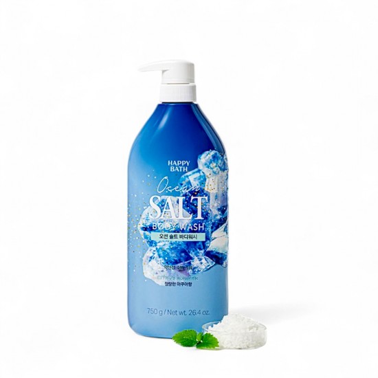 Happy Bath Ocean Salt Body Wash 750g