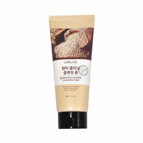 Lebelage Brown Rice Cleaning Cleansing Foam 180ml