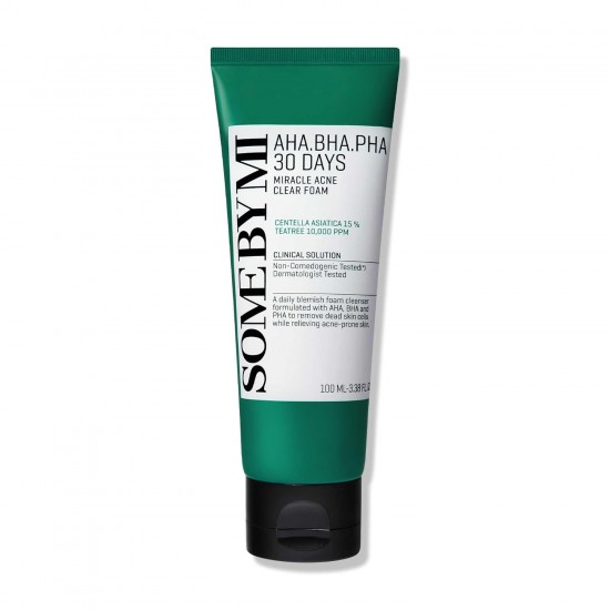 SOME BY MI AHA BHA PHA 30 Days Miracle Acne Clear Foam
