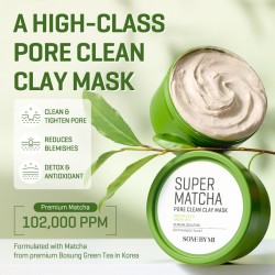 Some By Mi Super Matcha Pore Clean Clay Mask