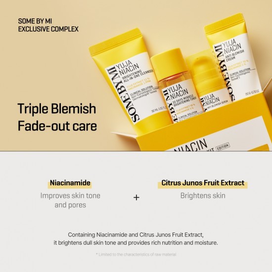 SOME BY MI Yuja Niacin Anti Blemish Starter Kit