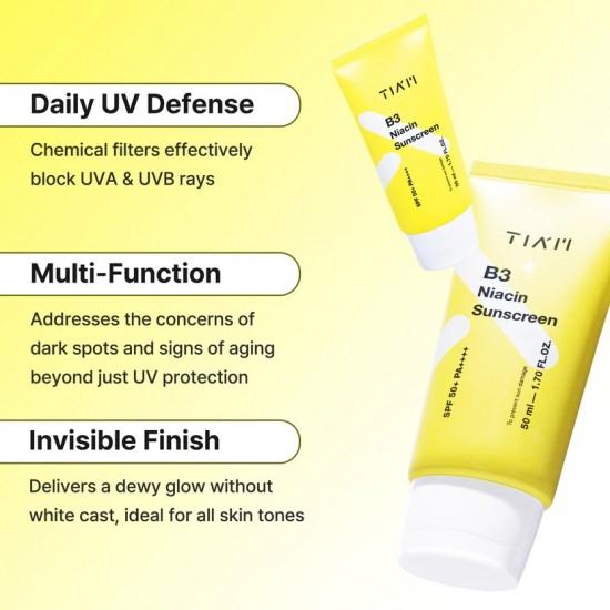 Tiam B3 Niacin Sunscreen SPF50+ PA++++