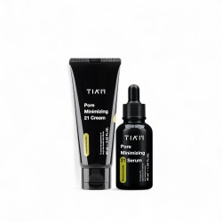 Tiam Pore Minimizing 21 Serum and cream