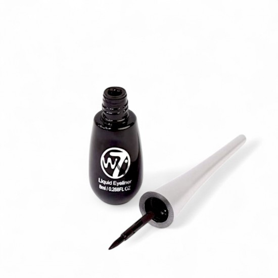 W7 Liquid Eyeliner Pot 8ml Black