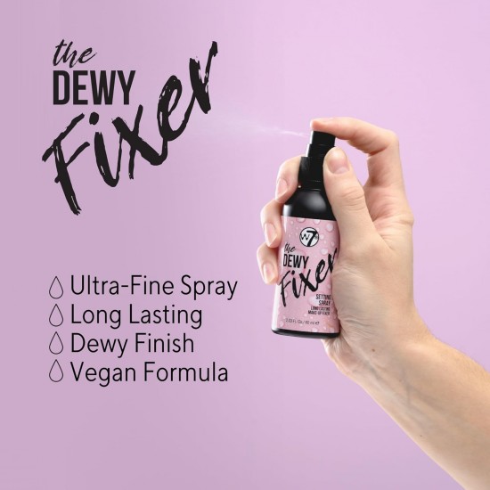 W7 The Dewy Fixer Makeup Setting Spray