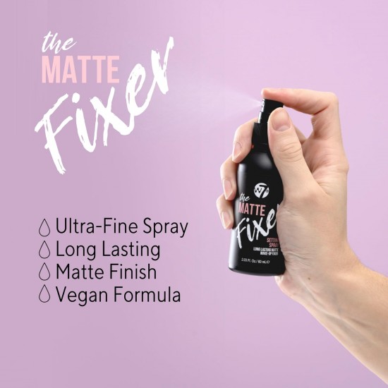 W7 The Matte Fixer Setting Spray 60ml