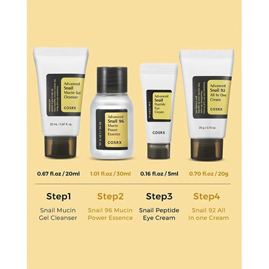 Cosrx All About Snail Kit (4-step)