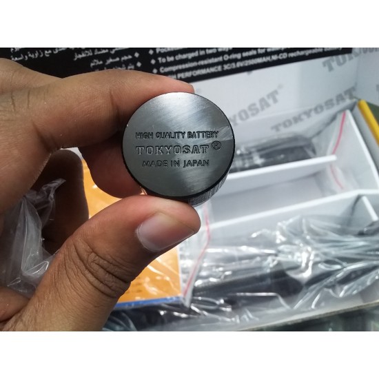 Tokyosat TS-1126 japan Made Rechargeable Flashlight Torch Light Tokyosat TS-1126 japan Made Rechargeable Flashlight Torch Light