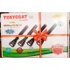 Tokyosat TS-1126 japan Made Rechargeable Flashlight Torch Light