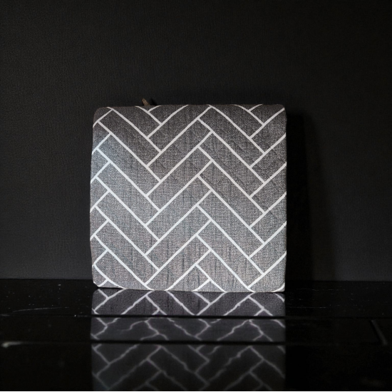 HANIL Electric Bed Heating Mat (Gray carve stipe)