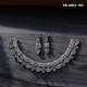 Diamond Cut Jewellery set (Necklace with Earrings) KB-AFEJ-103