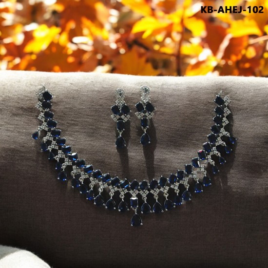 Diamond Cut Jewellery set KB-AHEJ-102